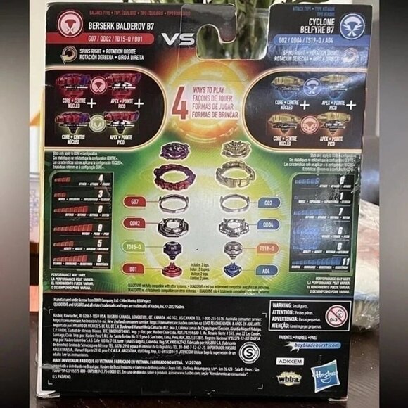 Beyblade Burst Quad Drive Dual Pack - Picture 2 of 2